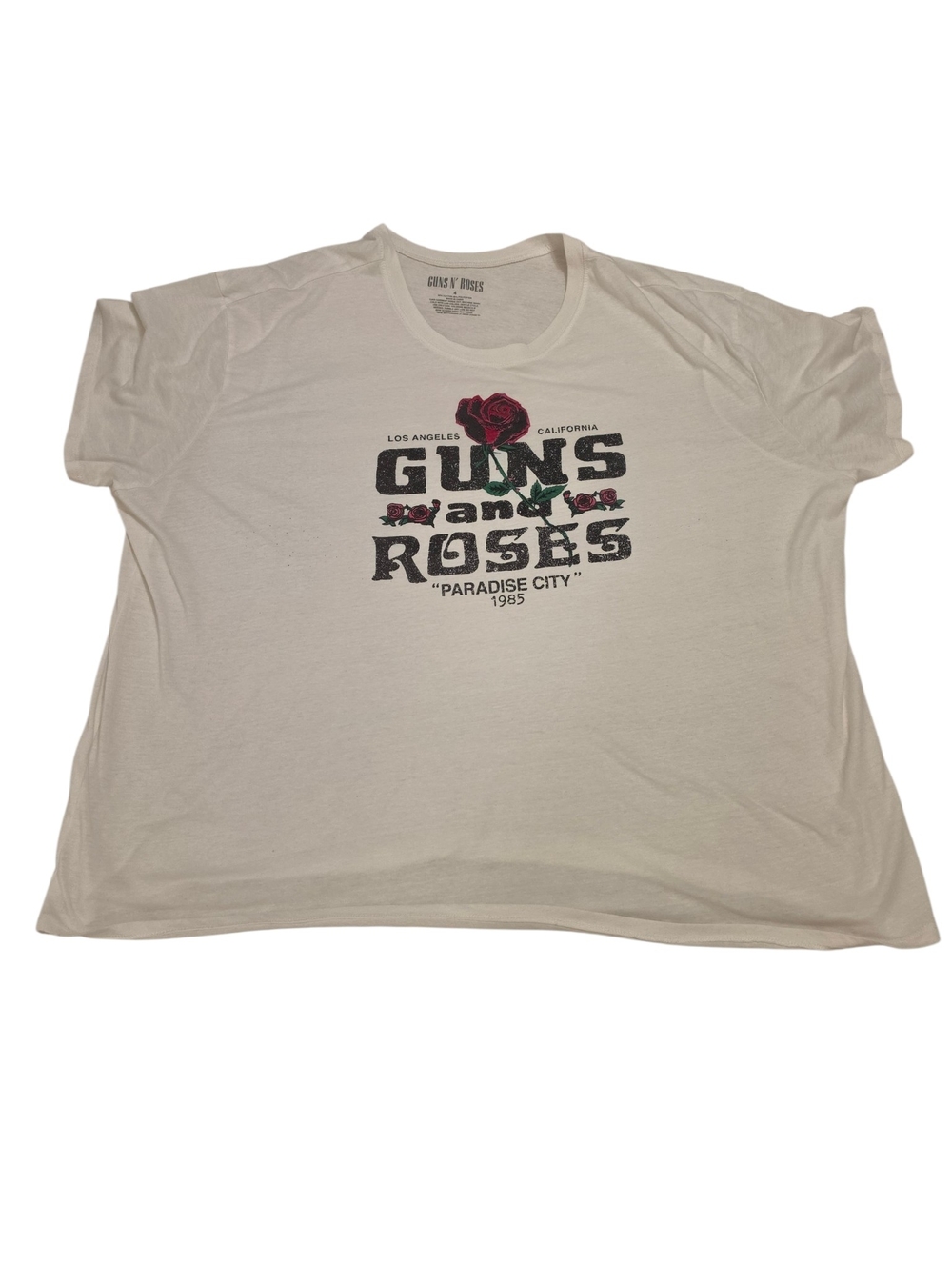 Torrid Guns N' Roses White Graphic T-Shirt